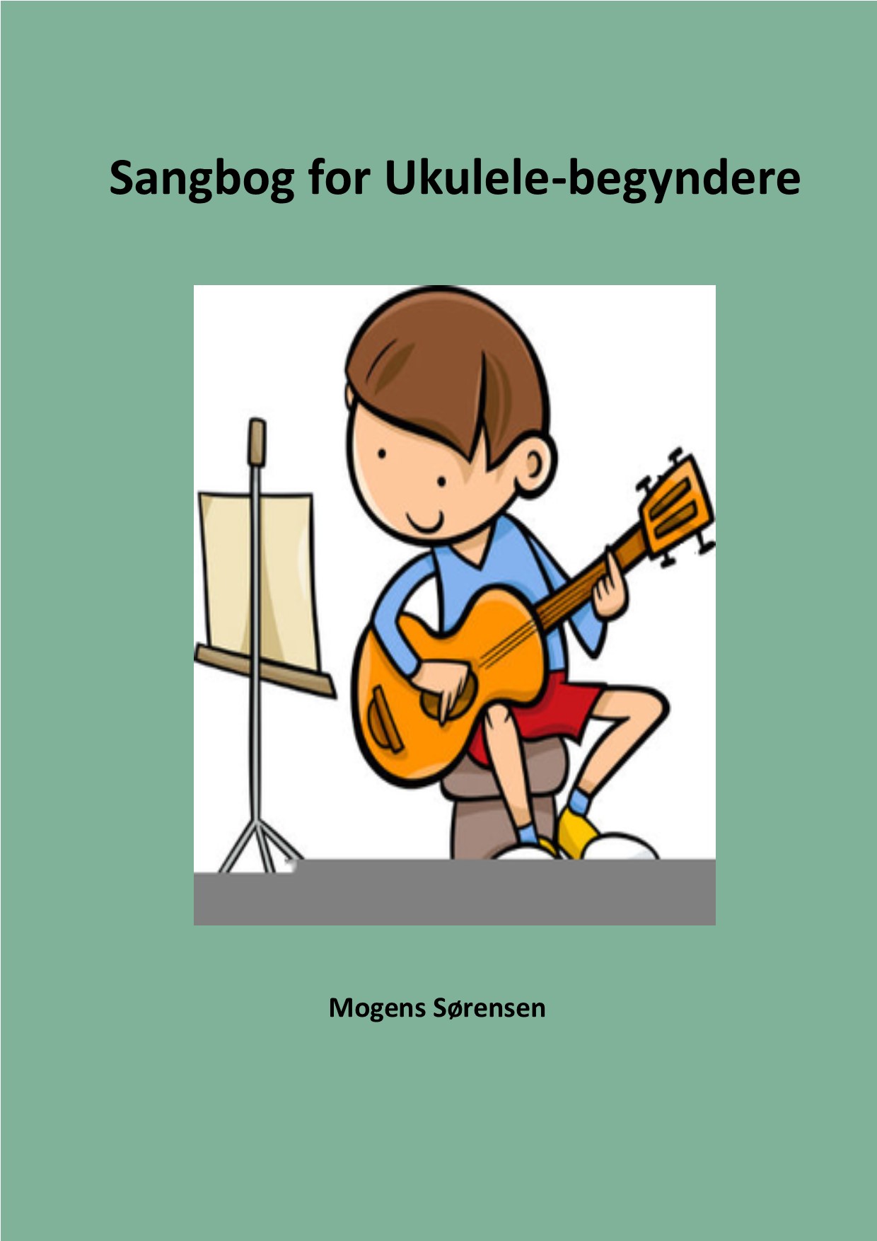Forsidebillede til Sangbog for Ukulele-begyndere